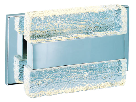 Ice 2-Light Bath Vanity Polished Chrome - C157-39621IBPC