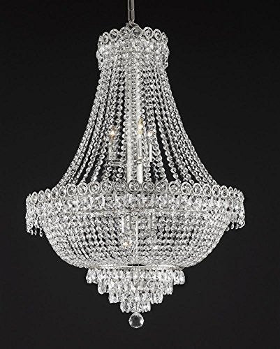 French Empire Empress Crystal(Tm) Chandelier Lighting H 30" W 24" - Cjd-B39/Cs/2176/24