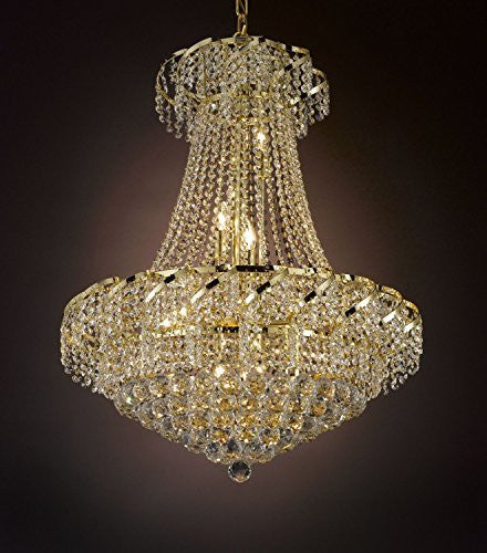 French Empire Empress Crystal(Tm) Chandelier Lighting H 32" W 26" - Cjd-Cg/2173/26