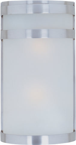 Arc LED 2-Light Outdoor Wall Lantern Stainless Steel - C157-56006FTSST