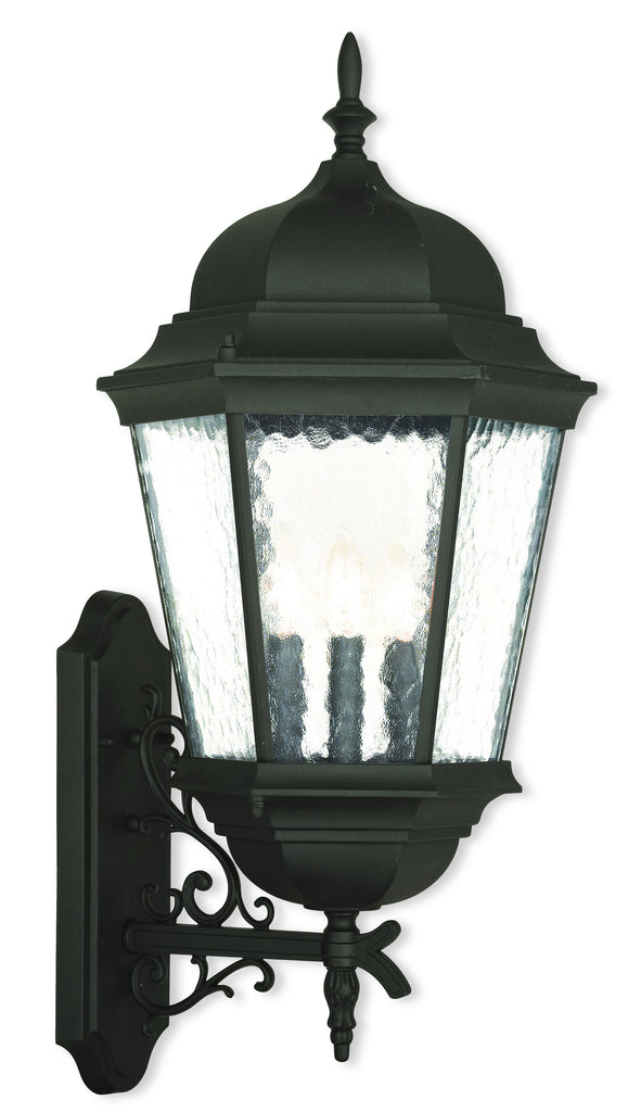 Livex Hamilton 3 Light TBK Outdoor Wall Lantern - C185-75472-14