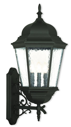 Livex Hamilton 3 Light TBK Outdoor Wall Lantern - C185-75472-14