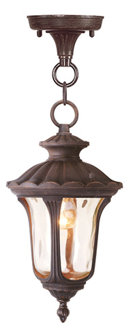 Livex Oxford 1 Light Imperial Bronze Chain Lantern - C185-7668-58