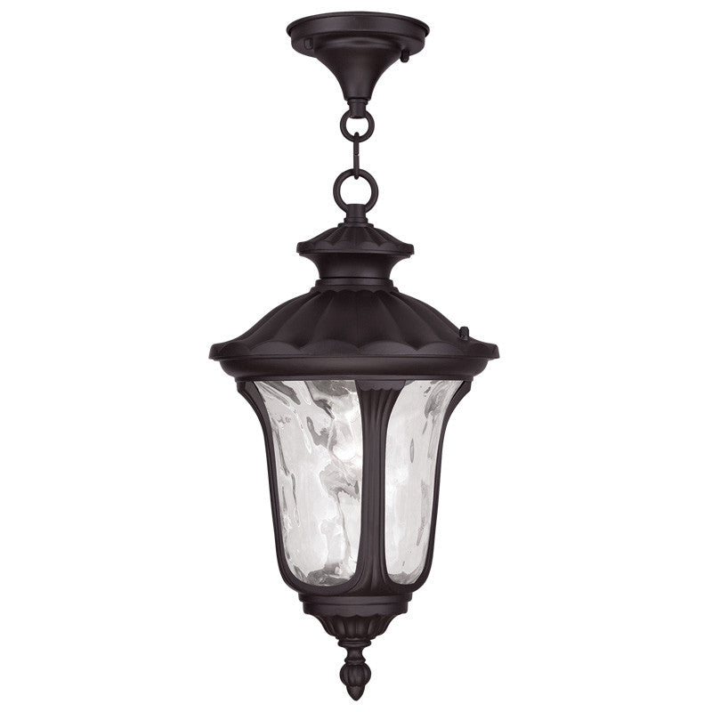 Livex Oxford 1 Light Bronze Chain Lantern - C185-7854-07