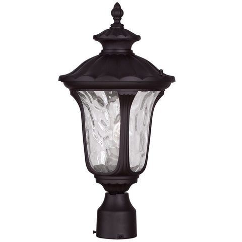 Livex Oxford 1 Light Bronze Outdoor Post Lantern - C185-7855-07