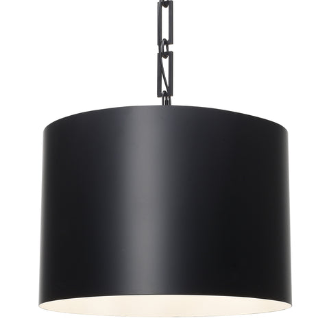 6 Light Matte Black Eclectic  Industrial  Modern Chandelier - C193-8686-MK